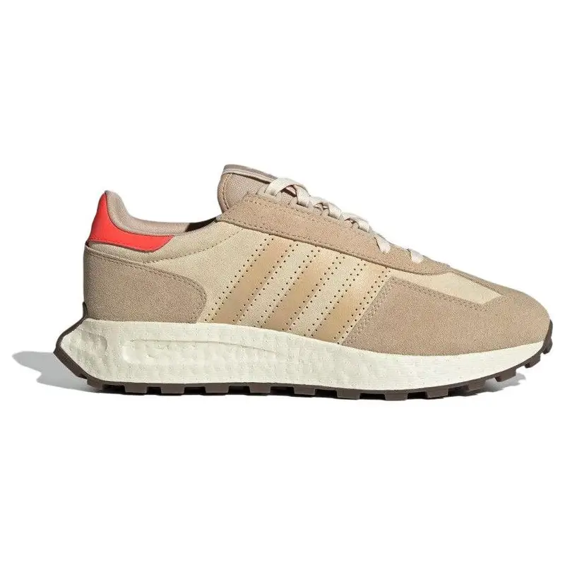 Originals Retropy E5 Retro Comode Scarpe da Corsa Basse in Camoscio Sneakers Unisex Beige IG7520 43⅓ miniatura 3