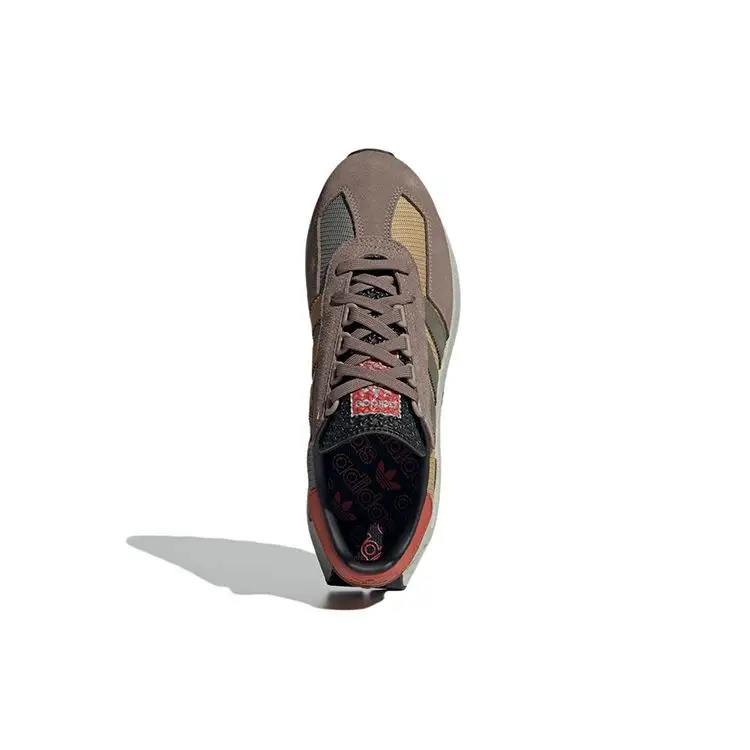 Originals Retropy E5 Tessuto Antiscivolo Durevole Scarpe Sportive Casual Basse Unisex Sneakers Marrone GX2169 47⅓ miniatura 4