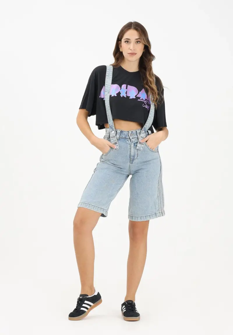 adidas Originals Salopette Donna Denim 3622886 miniatura 2