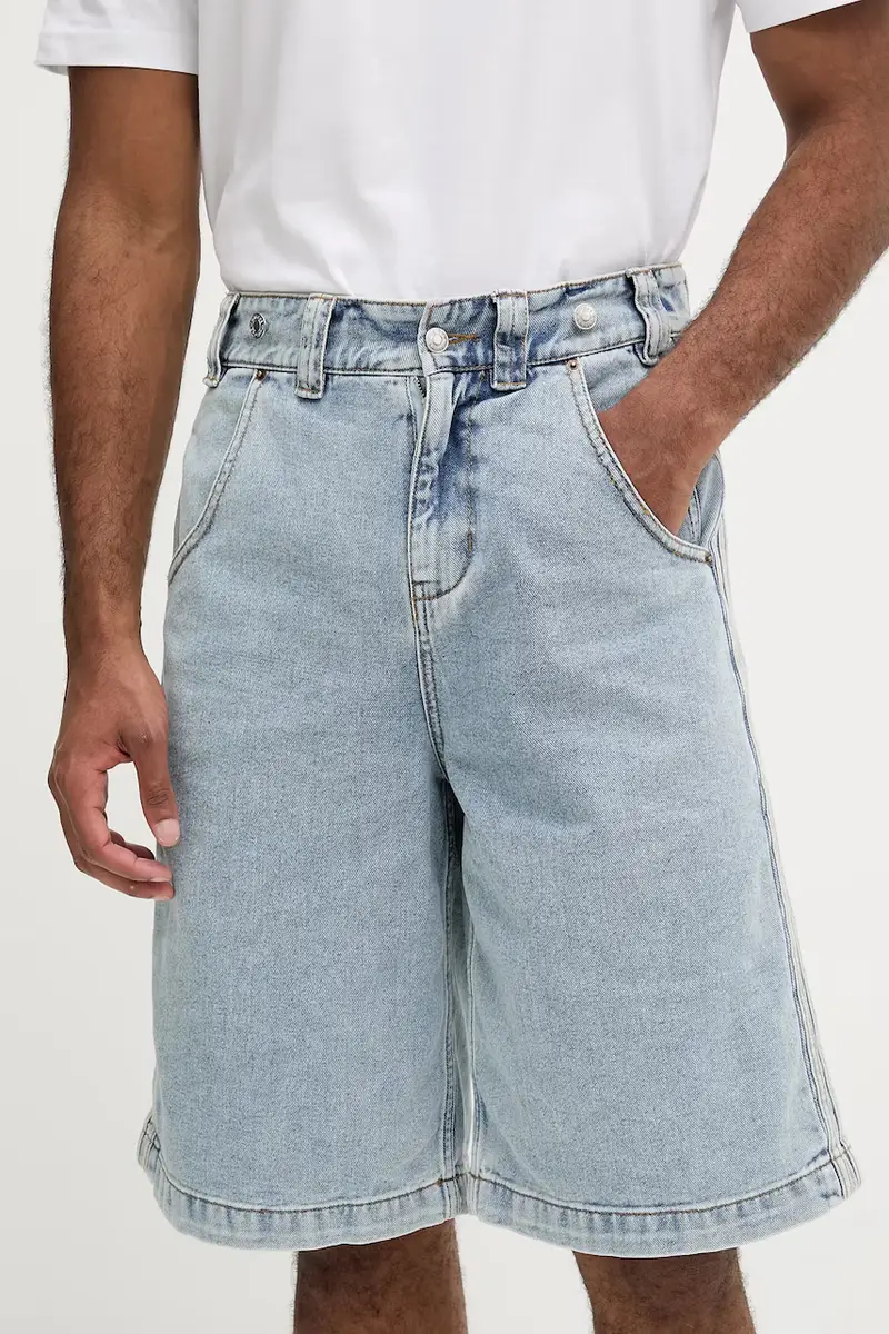 salopette di jeans Pride x Jeremy Scott colore blu JY2022 miniatura 2