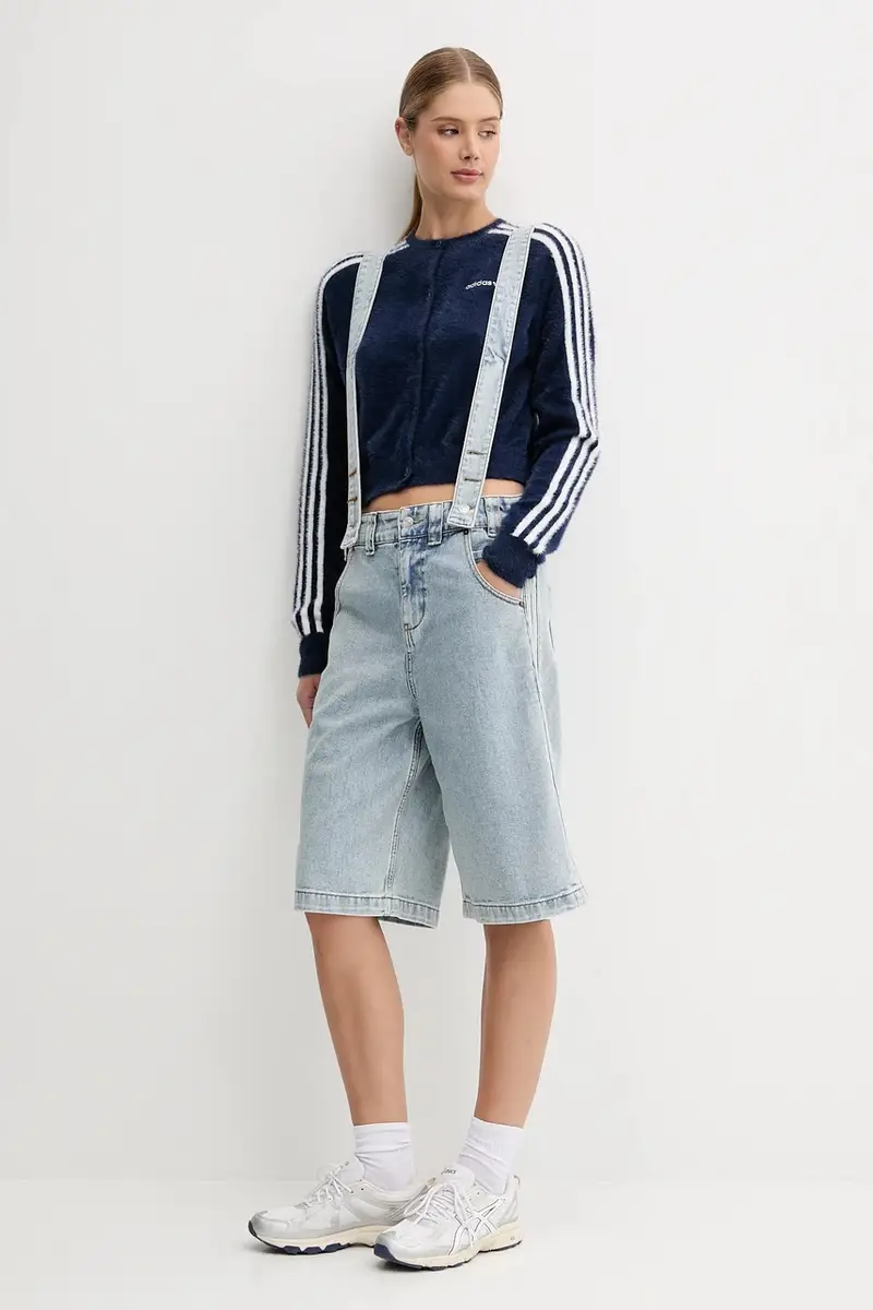 salopette di jeans Pride x Jeremy Scott colore blu JY2022 miniatura 5