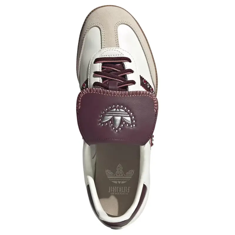 Originals Samba Lt Scarpe da Skate Basse Comode Versatili Sneakers da Donna Canapa Bianco Sporco Bianco JQ9714 36 miniatura 2