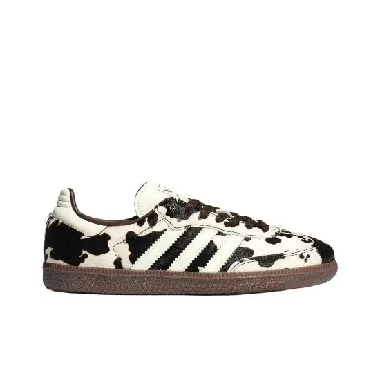 Originals Samba OG Stampa Motivo Mucca KK2238 Unisex EU 35 5 bianco/marrone miniatura 2