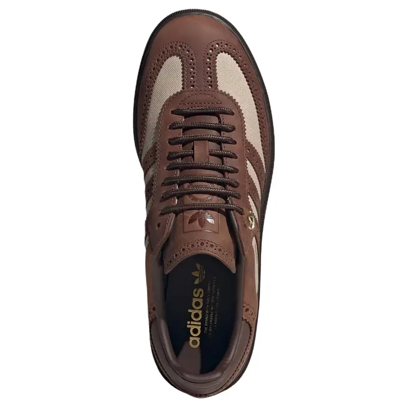 Originals Samba WTR Scarpe da Allenamento Classiche Comode Scarpe Unisex Marrone Scuro KI6276 44 miniatura 3