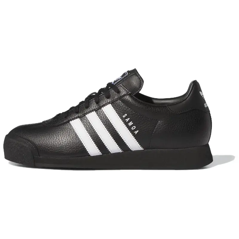 Originals Samoa Scarpe da Skate Basse Comode Versatili Sneakers Unisex Nero Bianco IH3493 38⅔