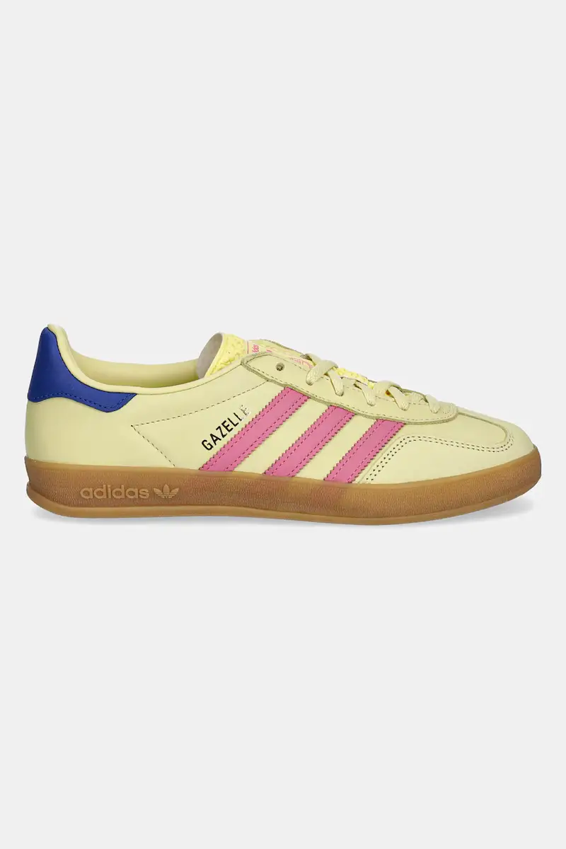 scarpe Gazelle Indoor donna colore giallo JI2719 miniatura 2