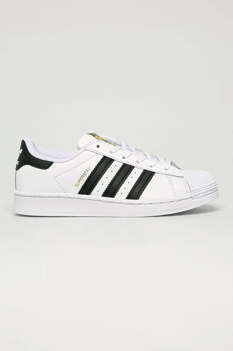 scarpe in pelle bambino/a Superstar Bianco