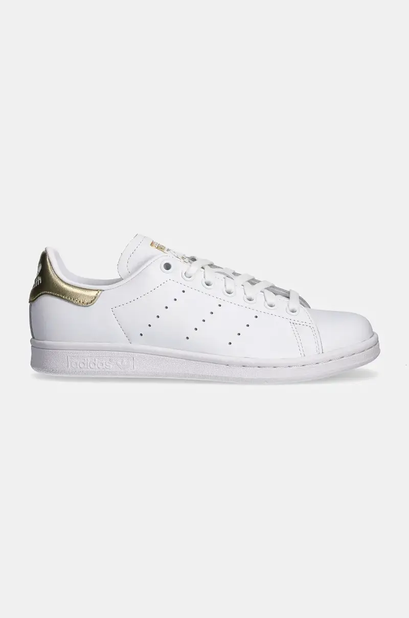 scarpe in pelle Stan Smith Bianco miniatura 2