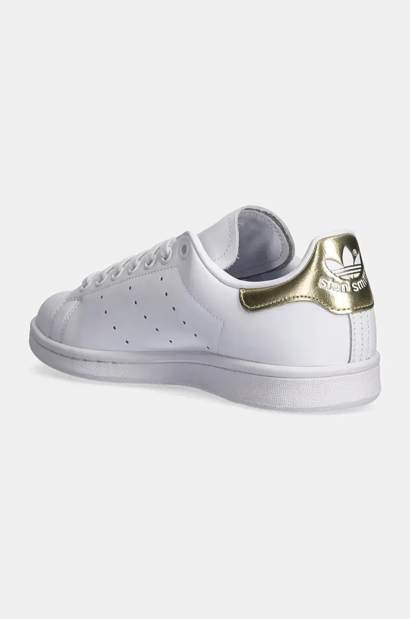 scarpe in pelle Stan Smith Bianco miniatura 3