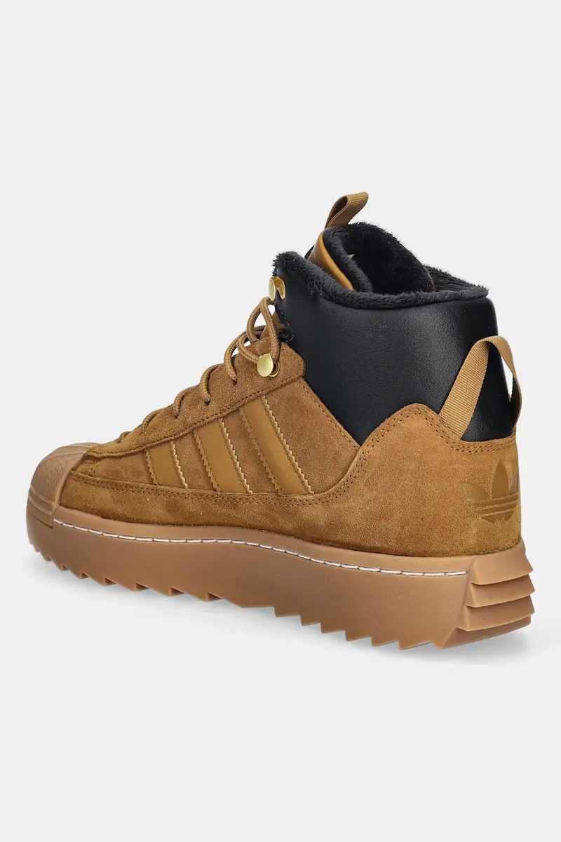 scarpe invernali bambini SUPERSTAR WINTER TREK colore marrone JQ0345 miniatura 3