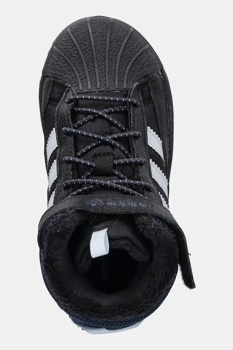 scarpe invernali bambini SUPERSTAR WINTER TREK colore nero JQ0342 miniatura 4