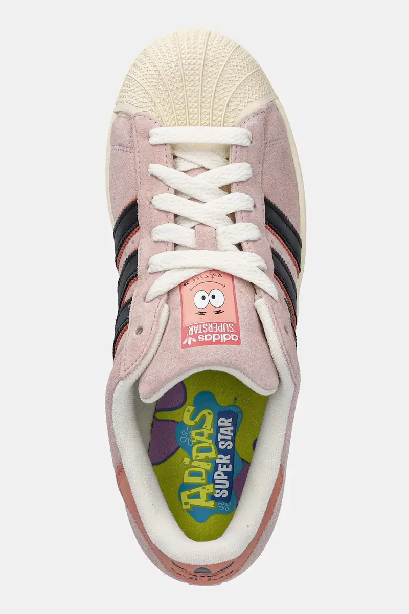 scarpe Patrick Superstar colore rosa JQ6778 miniatura 4