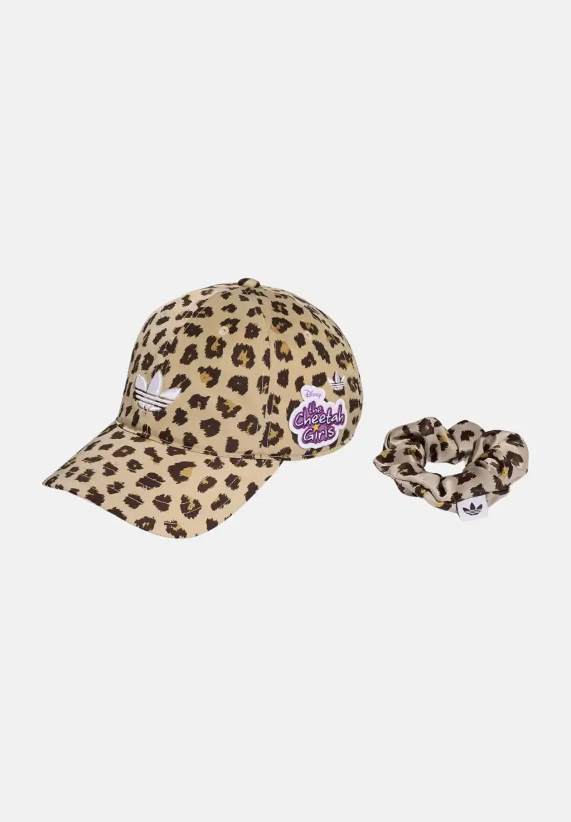 Set regalo cappello e acrunchy Cheetah Girls BB beige da bambina