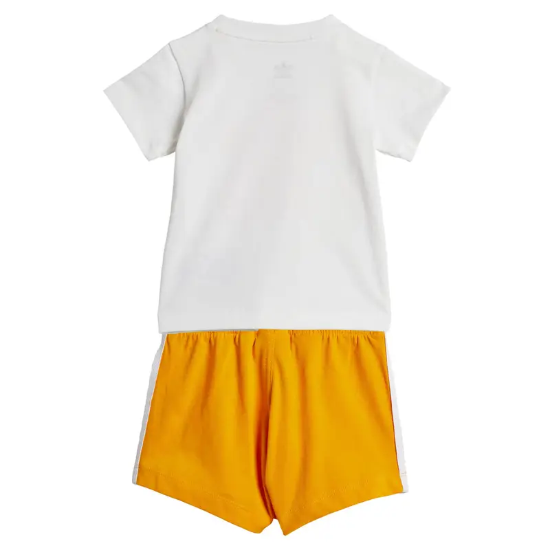 Set Shorts Tee Set arancione / bianco miniatura 2