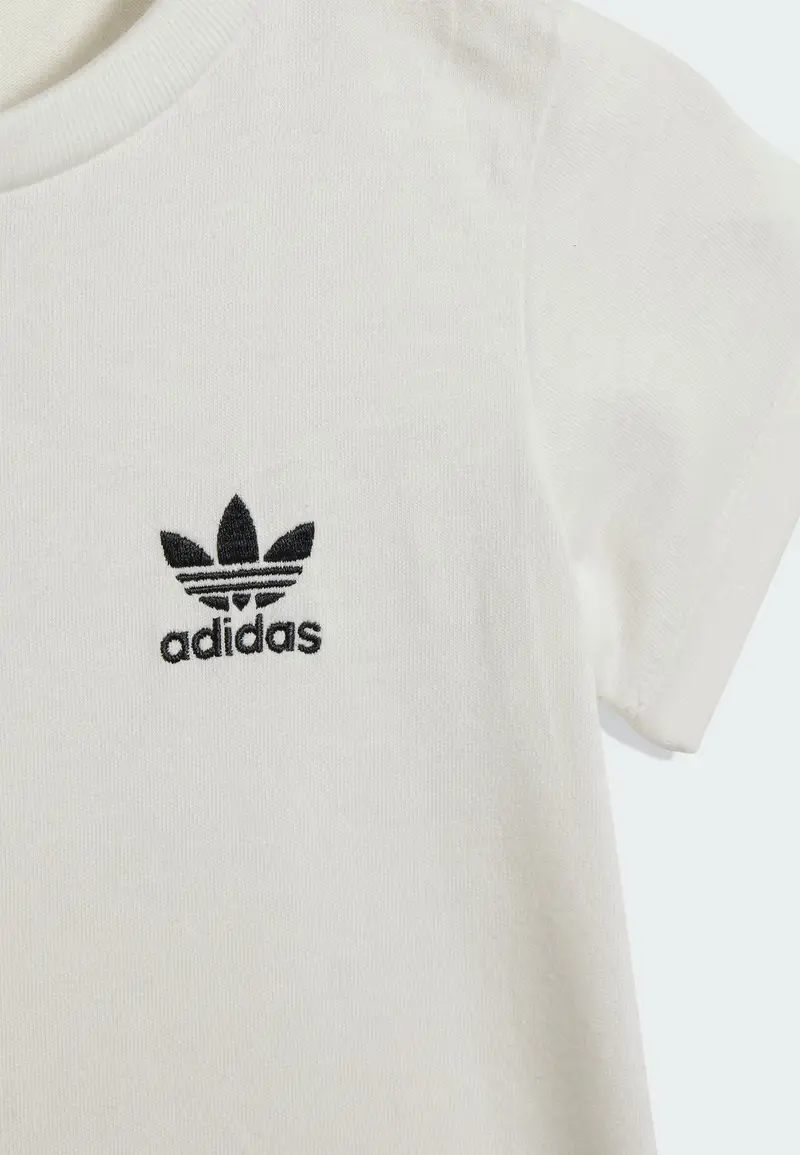 Set Trefoil Essentials beige / nero / bianco miniatura 3