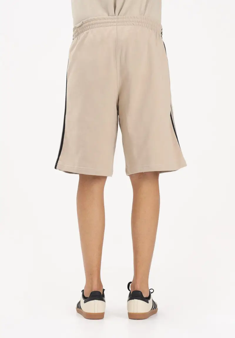 Shorts 3-STRIPES beige e nero da uomo miniatura 3