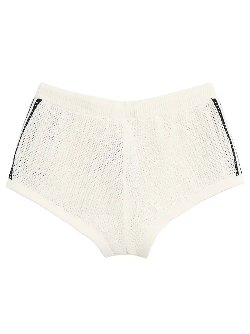 Shorts crochet BIANCO
