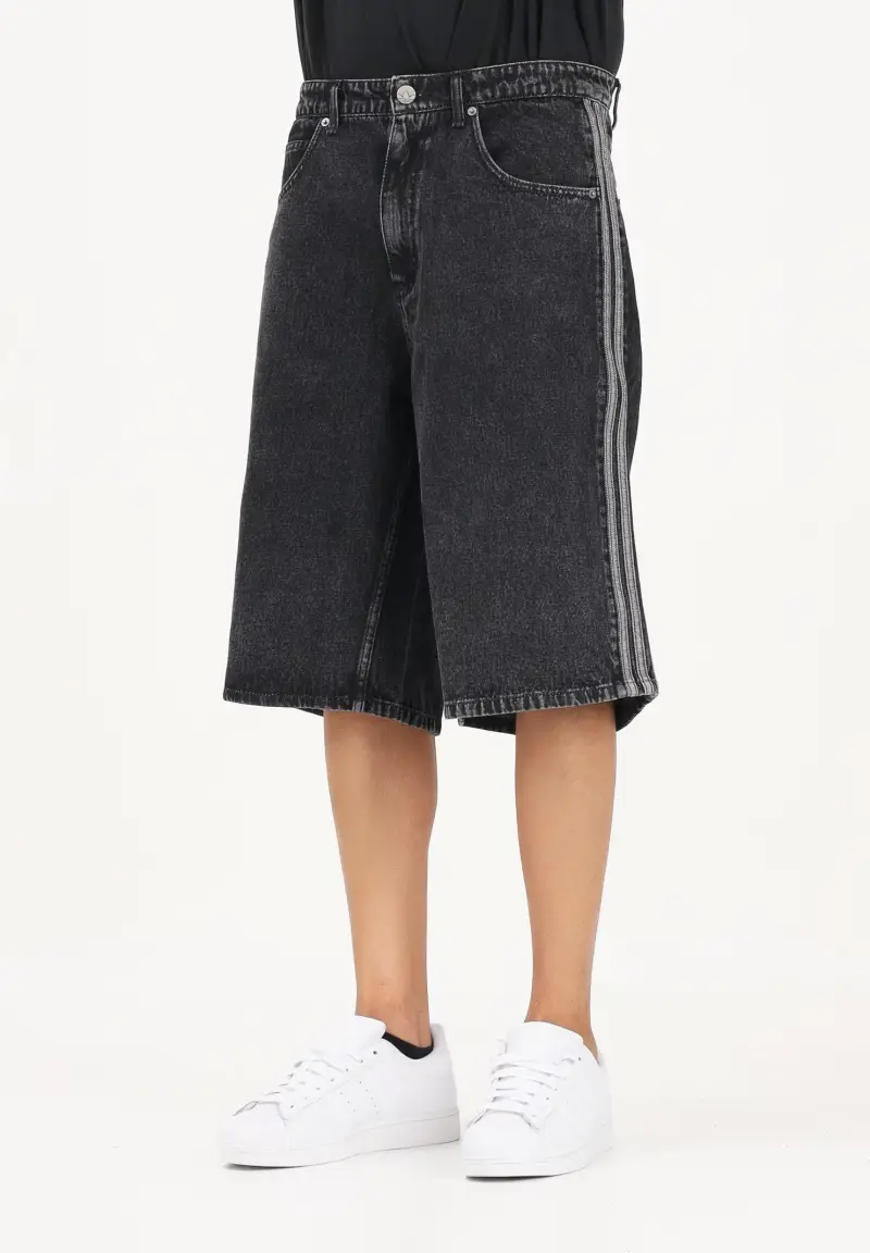 Shorts FIREBIRD ADICOLOR in denim nero da uomo