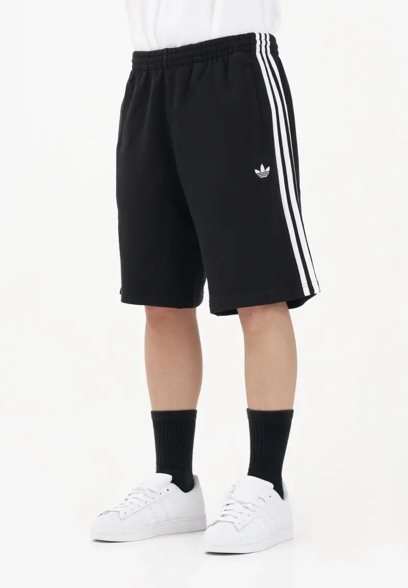 Shorts sportivo 3-STRIPES nero da uomo