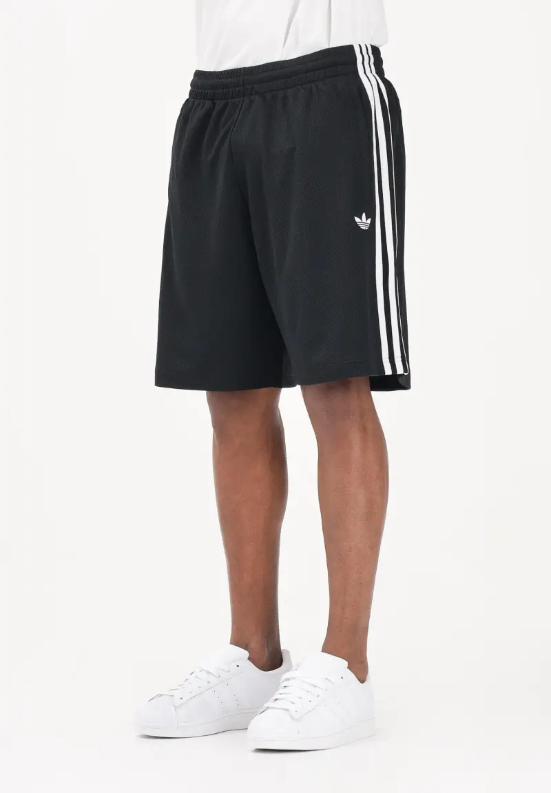 Shorts sportivo Adicolor nero da uomo