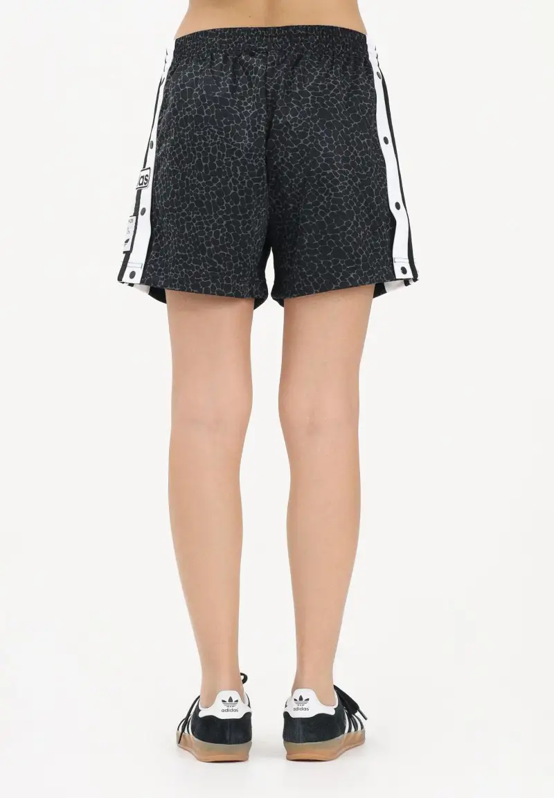 Shorts sportivo AOP ADI-BREAK nero da donna miniatura 3