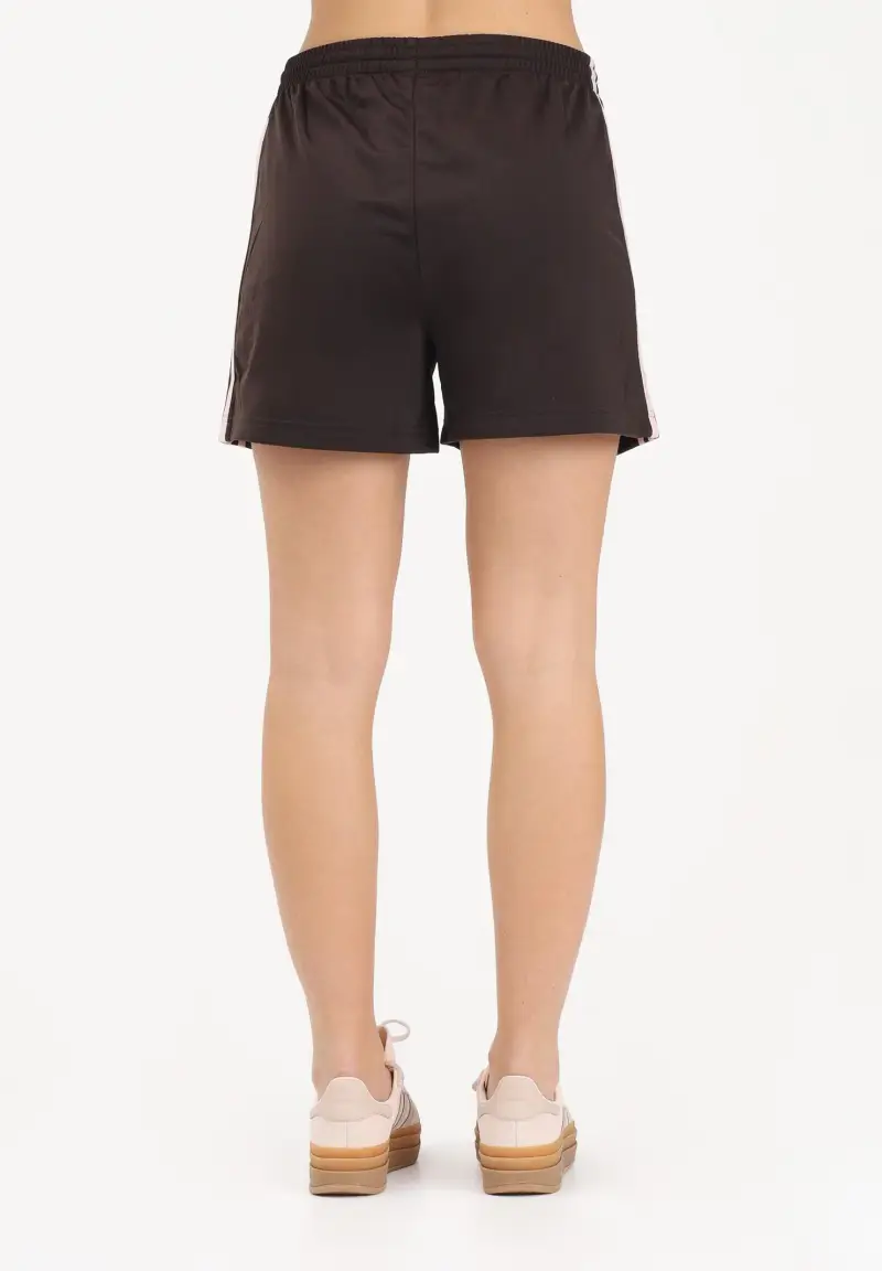 Shorts sportivo CLASSIC FIREBIRD marrone e rosa da donna miniatura 3