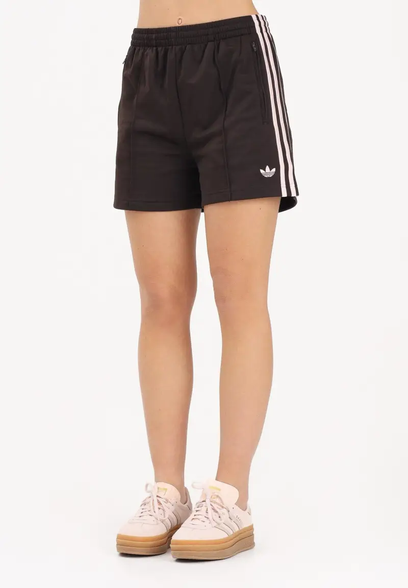 Shorts sportivo CLASSIC FIREBIRD marrone e rosa da donna