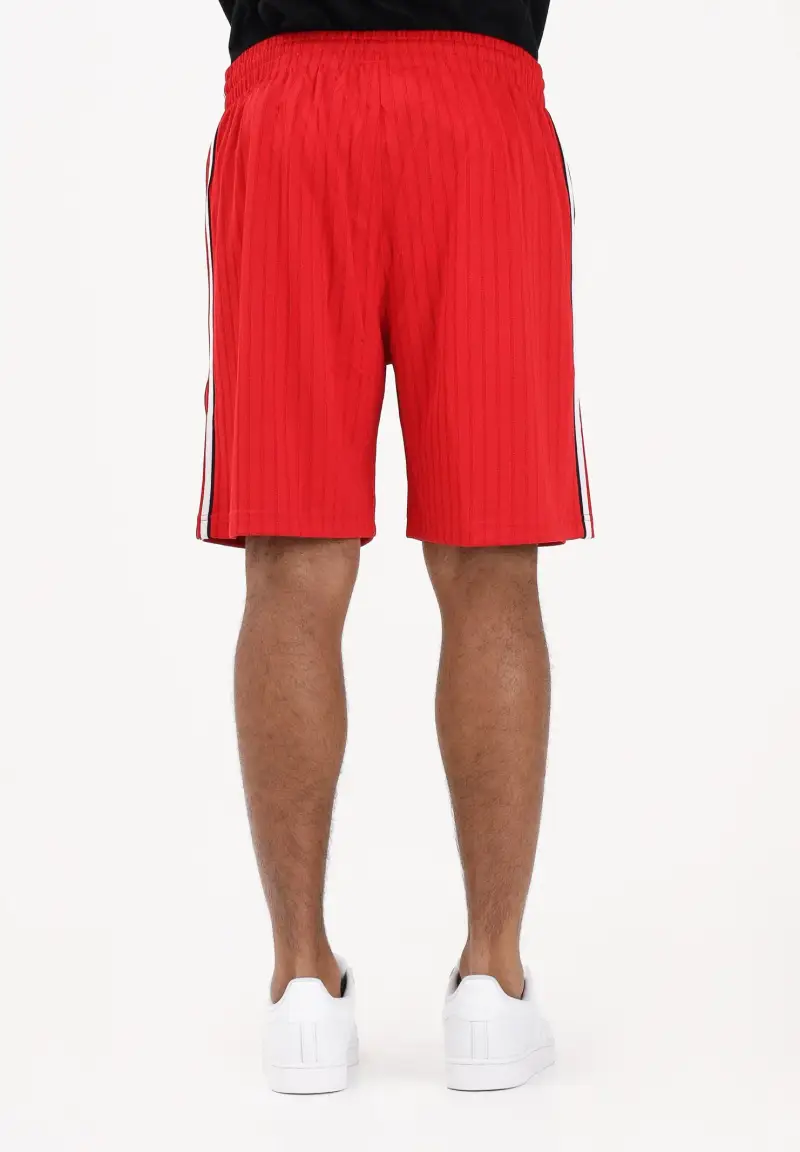 Shorts sportivo FIREBIRD ENGINEERED STRIPES rosso da uomo miniatura 3