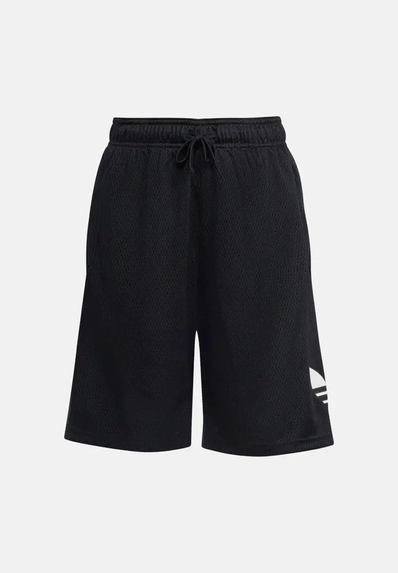 Shorts sportivo Mesh Loose nero per bambino e bambina