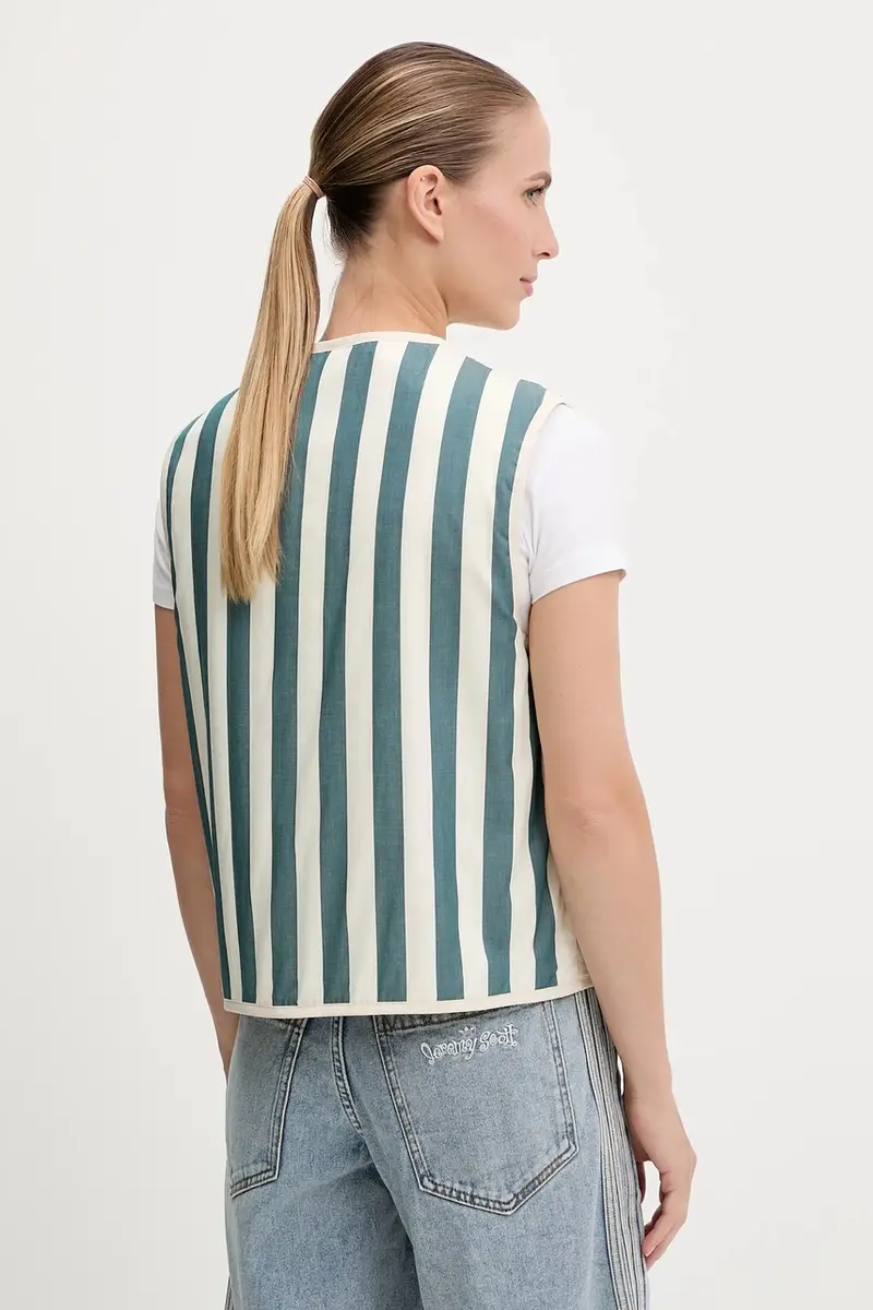 smanicato donna colore beige KC0674 miniatura 4