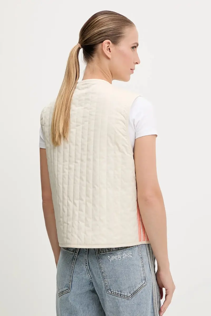 smanicato donna colore beige KC0674 miniatura 5