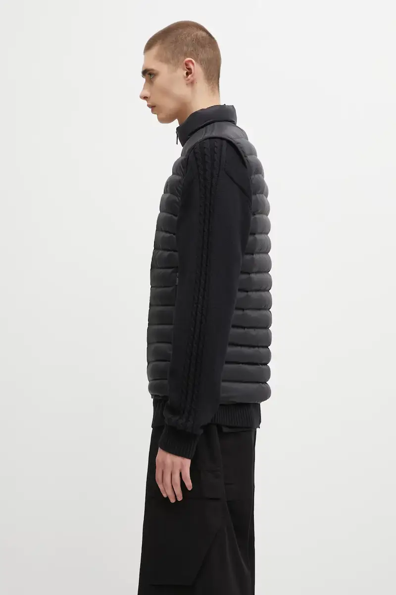 smanicato Padded Vest colore nero JW5845 miniatura 2