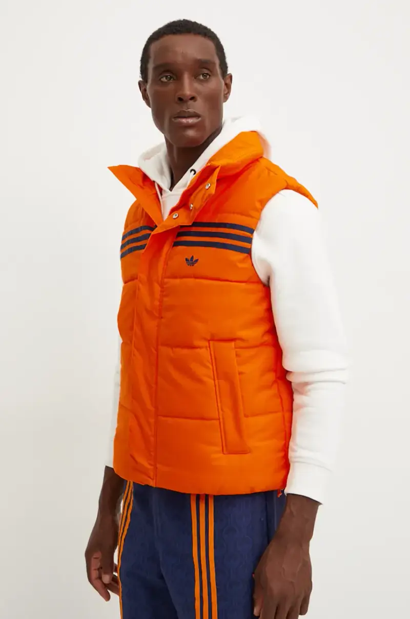 smanicato uomo colore arancione JN9554