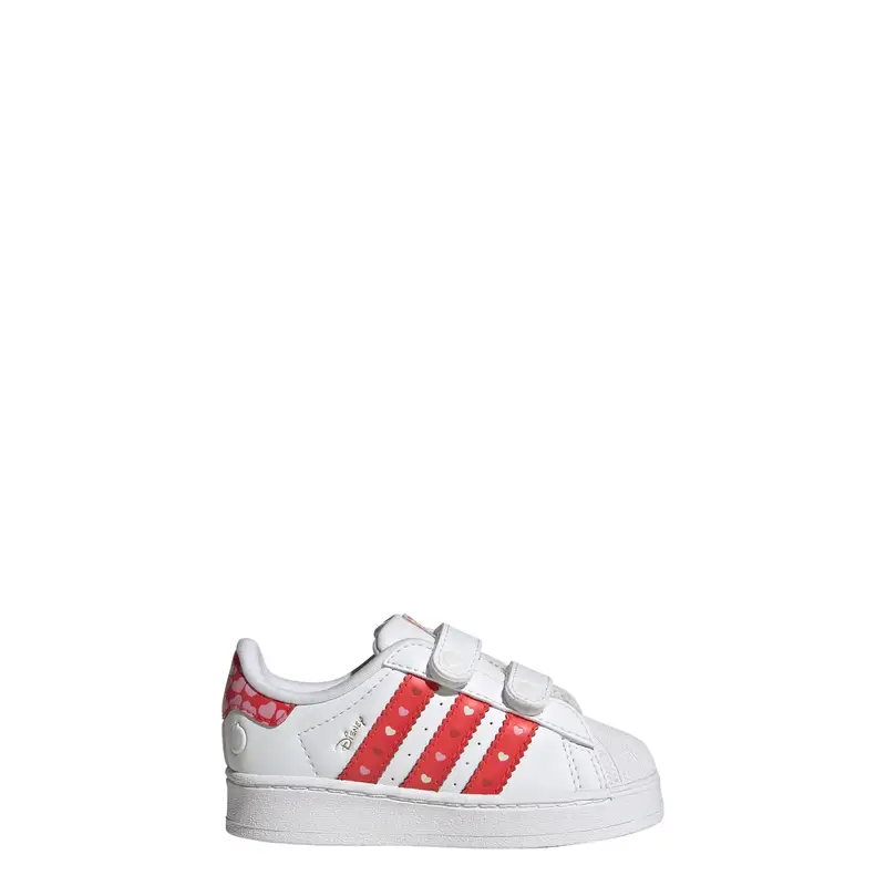 Sneaker 'Adidas Disney Superstar' rosa / rosso / bianco miniatura 2