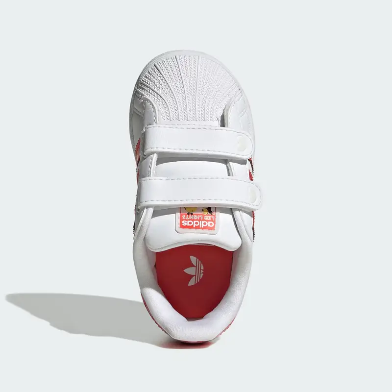 Sneaker 'Adidas Disney Superstar' rosa / rosso / bianco miniatura 3