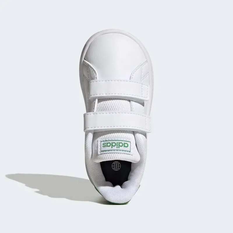 Sneaker Advantage verde / bianco miniatura 3