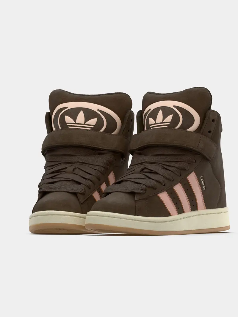 Sneaker alta CAMPUS BOLD cioccolato / rosa miniatura 2