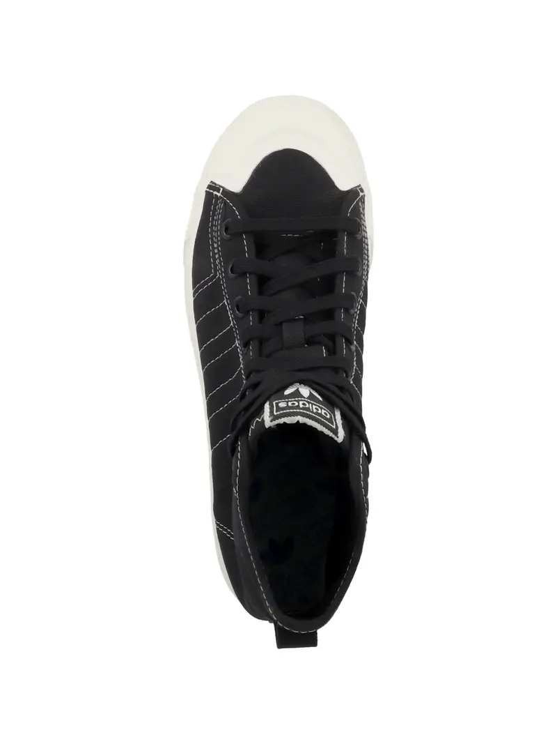 ADIDAS ORIGINALS Sneaker alta 'Nizza Rf' nero / bianco miniatura 2