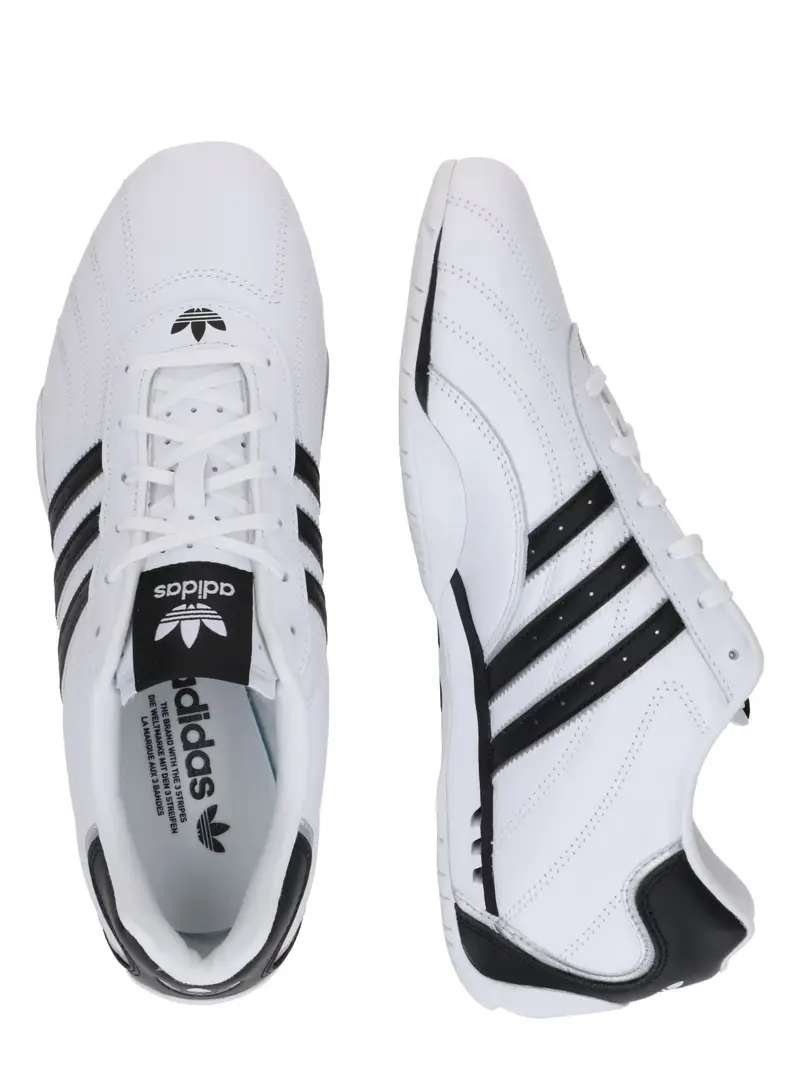 Sneaker bassa 'ADIRACER' nero / bianco miniatura 2