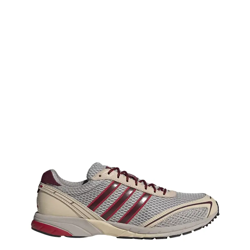 Sneaker bassa Adizero Adios grigio / greige / rosso vino / rosso scuro miniatura 2