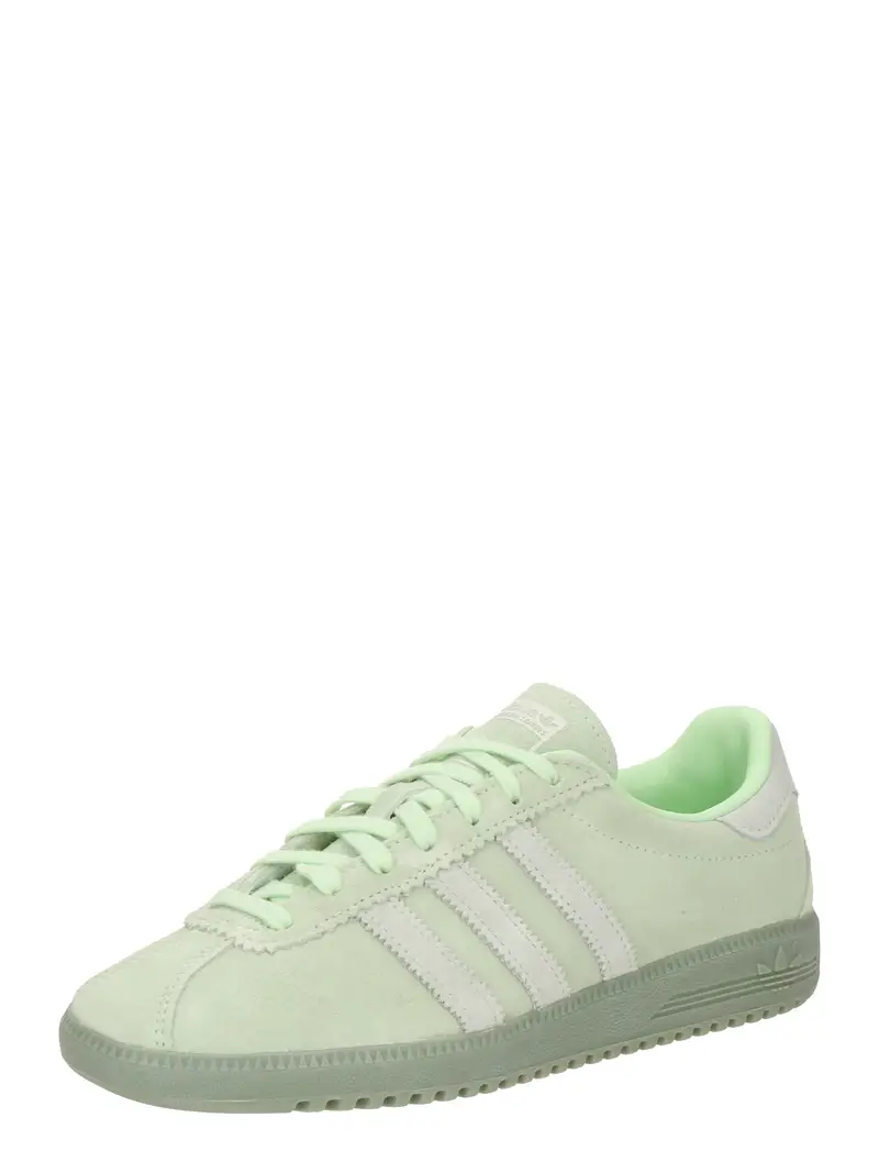 Sneaker bassa BRMD grigio chiaro / verde pastello