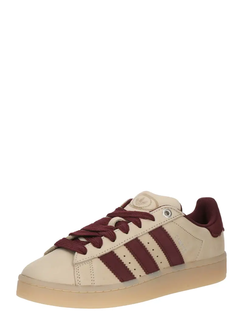 Sneaker bassa CAMPUS 00s beige / rosso vino