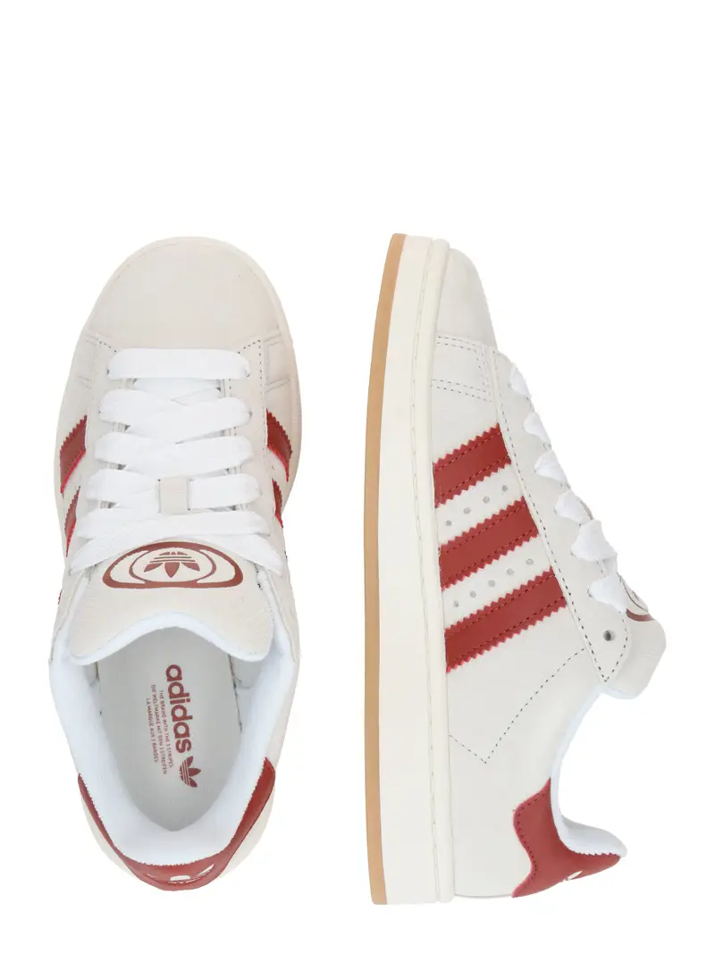 Sneaker bassa Campus 00s rosso ciliegia / offwhite miniatura 2