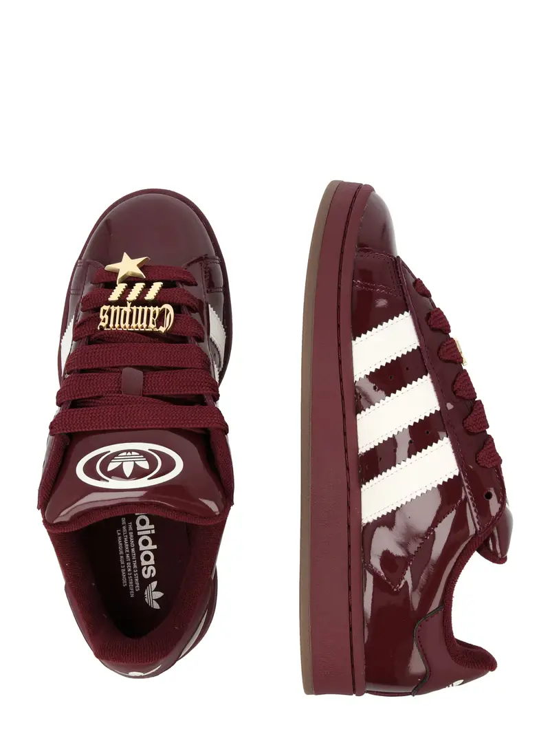 Sneaker bassa CAMPUS 00s rosso vino / offwhite miniatura 2