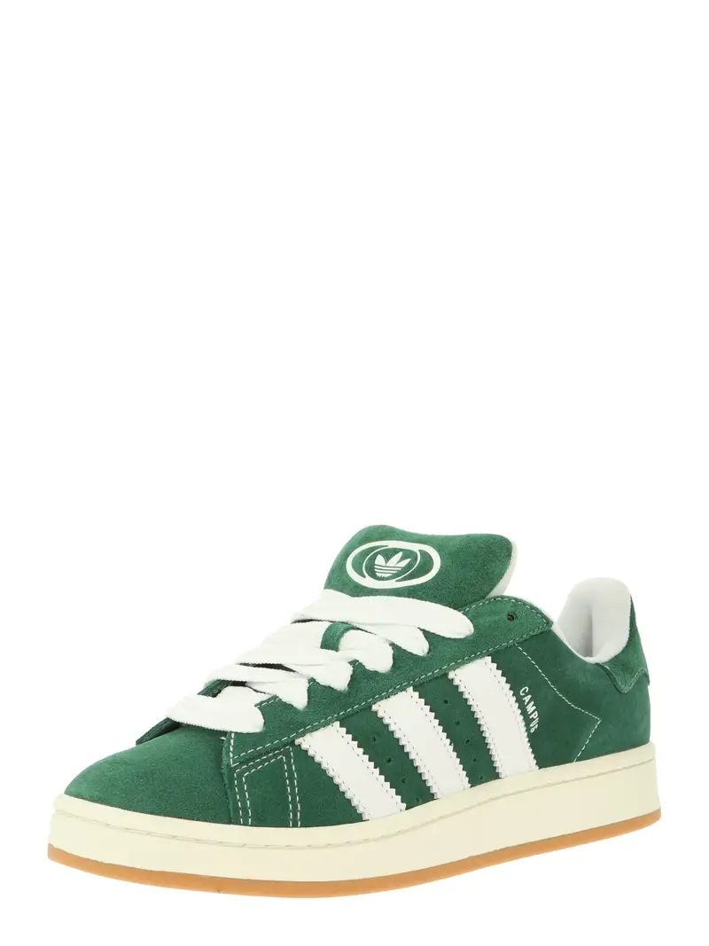 Sneaker bassa 'Campus 00S' verde scuro / bianco