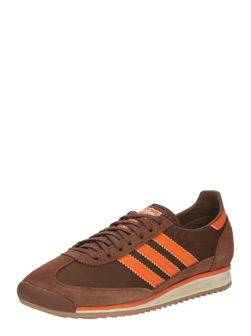 Sneaker bassa cognac / arancione scuro
