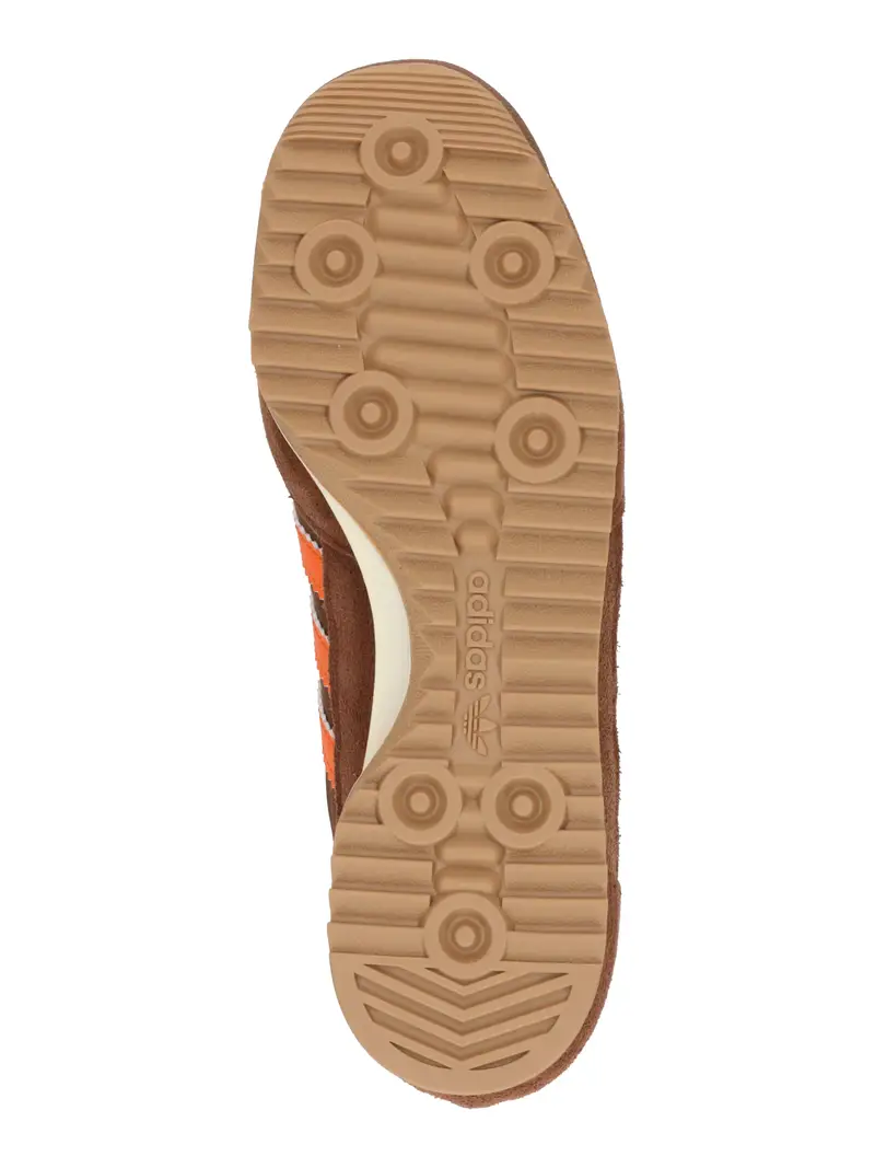 Sneaker bassa cognac / arancione scuro miniatura 3