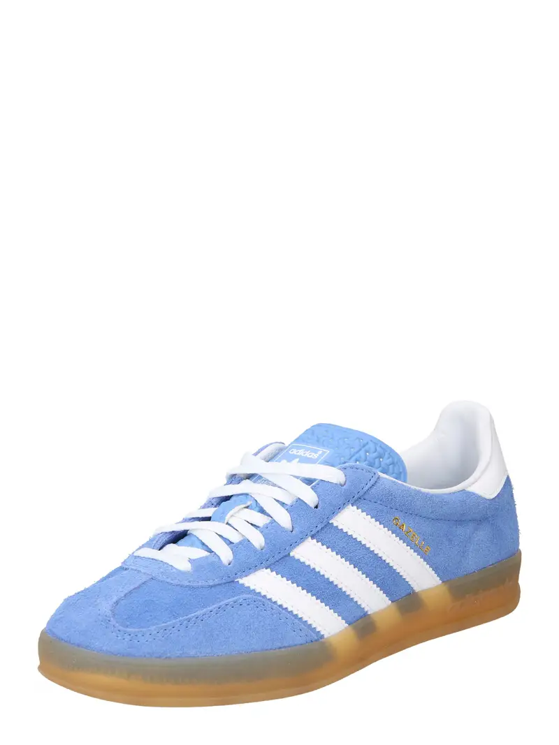 Sneaker bassa Gazelle blu cielo / oro / bianco