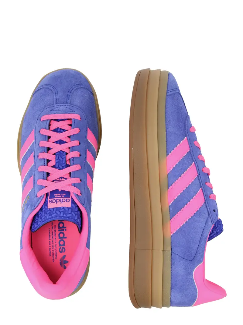Sneaker bassa GAZELLE BOLD blu reale / rosa chiaro miniatura 2