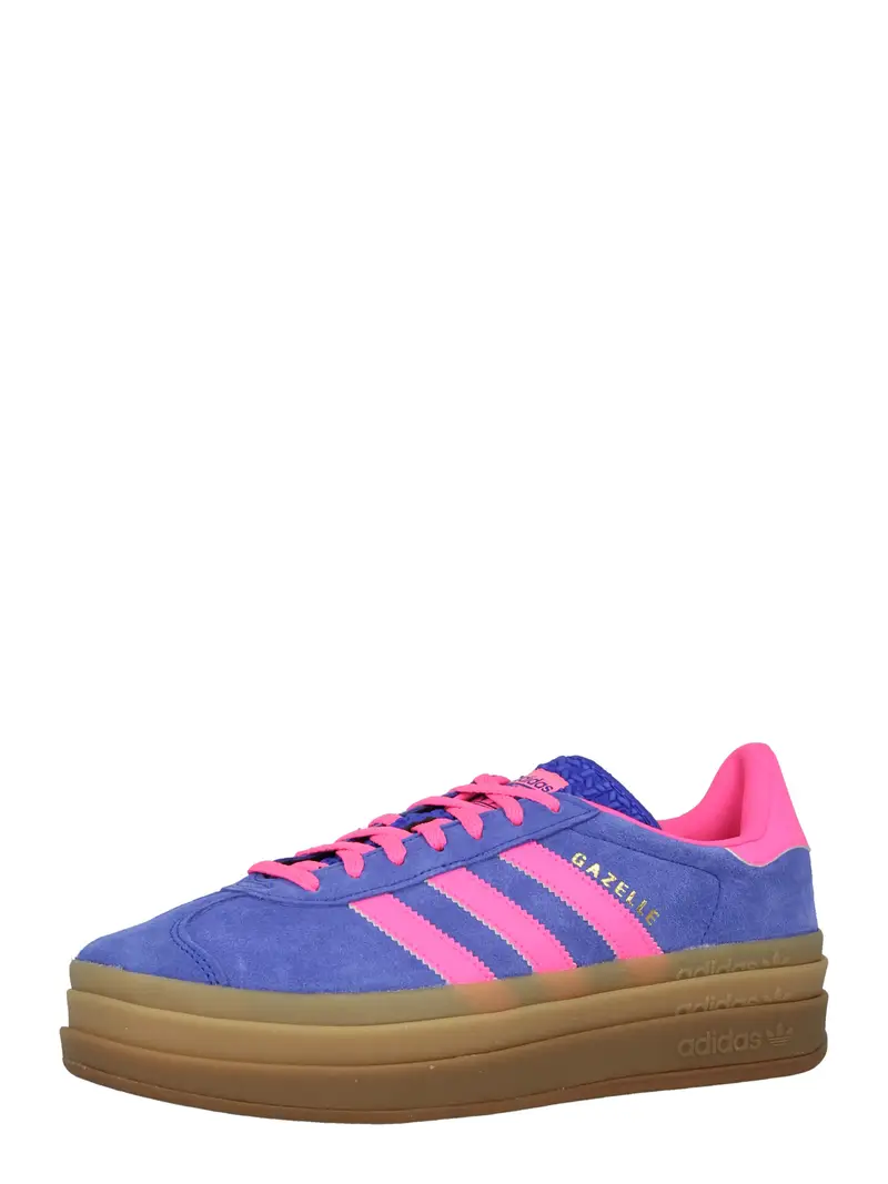 Sneaker bassa GAZELLE BOLD blu reale / rosa chiaro